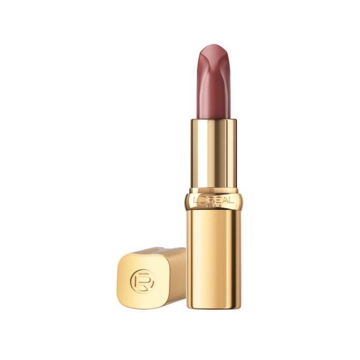 À Lèvres Satin Nude Teinte Worth It 570 Color Riche 'oreal Paris Le À Lèvres - vue 8