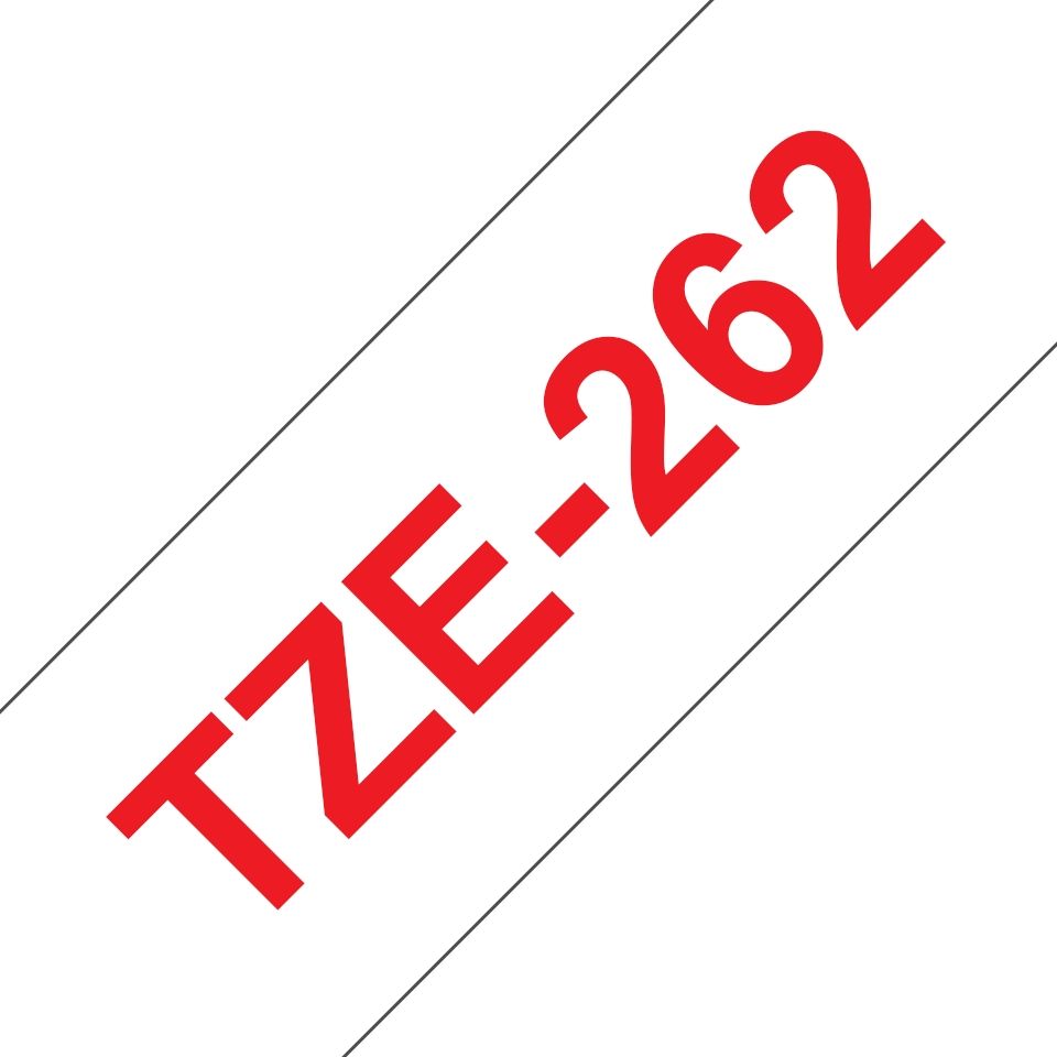 Ruban laminé compatible Brother Tze 262 36 mm x 8 mètres