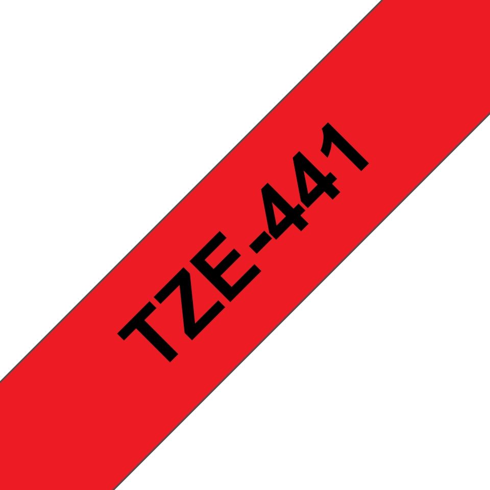 Ruban laminé compatible Brother Tze 441 18 mm x 8 mètres