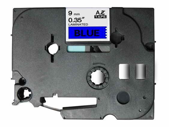 Ruban laminé compatible Brother Tze 521 9 mm x 8 mètres