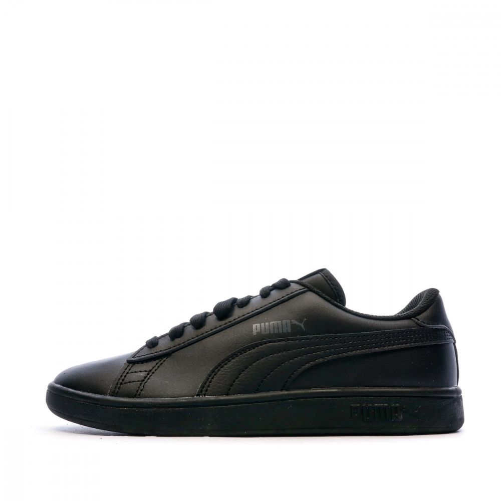 Baskets Noires Garçon Puma Smash V2 L - 37