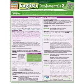 English Fundamentals 3: Reference Guide (Quickstudy: Academic) - Unknown