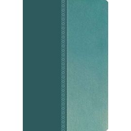 NKJV, Ultraslim Reference Bible, Leathersoft, Turquoise, Red Letter Edition - Thomas Nelson