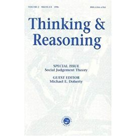Social Judgement Theory: A Special Double Issue Of The Journal "Thinking And Reasoning" - Unknown