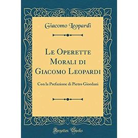 Le Operette Morali di Giacomo Leopardi