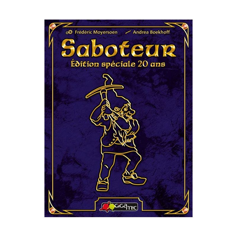SABOTEUR édition Anniversaire jeu de société Gigamic - vue 3