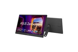 ASUS ZenScreen MB166CR - Écran LED - 16 (15.6 visualisable) - portable - 1920 x 1080 Full HD (1080p) @ 60 Hz - IPS - 250 cd/m² - 1000:1 - 5 ms - USB - noir