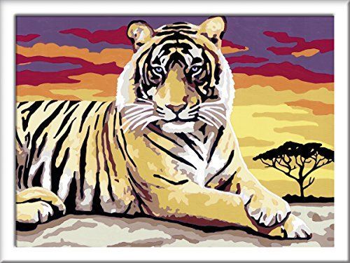 Ravensburger 285532 Numéro D'art Set "Tigre Majestueux" Version allemande