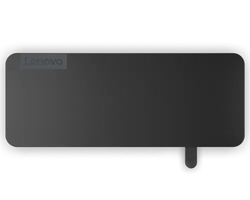 Lenovo 4X11N40212 station d'accueil Avec fil USB 3.2 Gen 1 (3.1 Gen 1) Type-C Noir