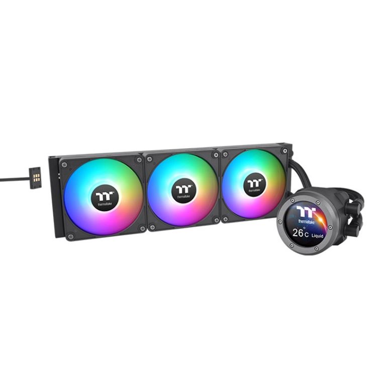 Thermaltake CL W415 PL12SW A système de refroidissement d'ordinateur Processeur Kit de refroidissement du liquide 12 cm Neuf - vue 4