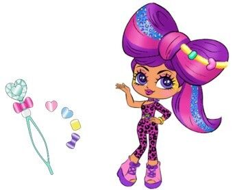 Candylocks Poupee Simple Candylocks Assort Barquette