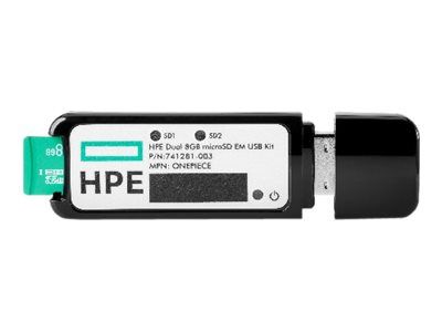 HPE 32GB microSD RAID 1 USB Boot Drive - Flash (boot) - 32 Go - pour ProLiant DL325 Gen10, DL345 Gen10, DL365 Gen10, DL380 Gen10, ML30 Gen10; Synergy 480 Gen10