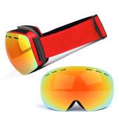 MagiDeal Lunettes de Ski Masques Snowboard de Protection Lentilles Anti/éblouissant