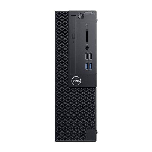 Dell Optiplex 3070 - Sff - Core i5 9500 / 3 Ghz - Ram 8 Go - SSD 256 Go - Graveur De Dvd - UHD Graphics 630 - Gige - Win 10 Pro 64 Bits - Moniteur : Aucun - Noir - Bts - Avec 1 An Basique Sur Site