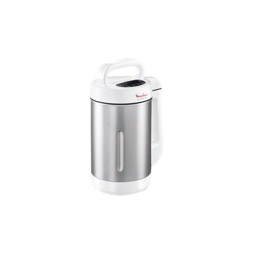 Moulinex - Cuiseur à Soupe My Daily Soup - 1,2l - 1000w - 3 Programmes - 3 Vitesses - Blanc - Lm542110