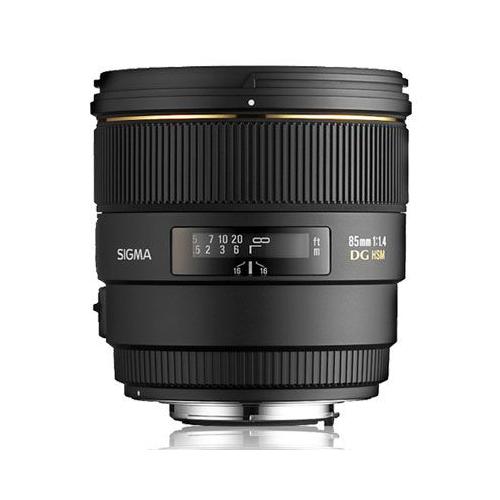 Sigma 85Mm F1.4 Ex Dg Hsm Objectif Standard Noir
