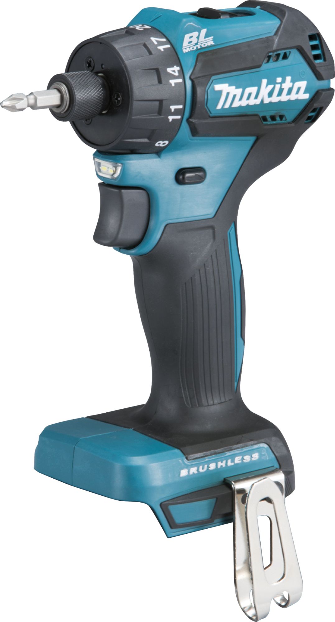 Makita DDF 083 Z Perceuse visseuse sans fil 18 V 40 Nm 14'' Brushless Solo sans batterie sans chargeur - vue 2