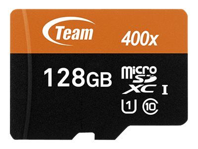 Team Carte mémoire flash UHS Class 1 / Class10 microSDXC UHS I