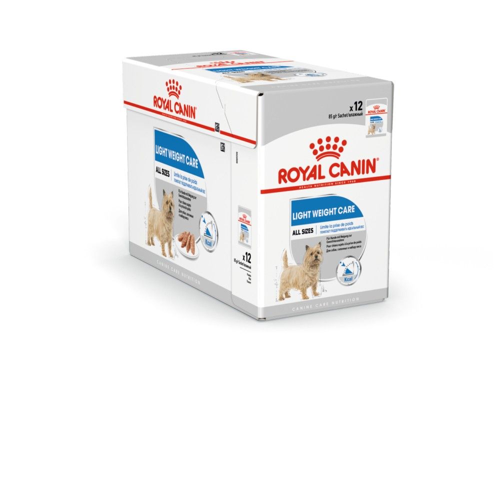 Pâtée Pour Chien Royal Canin Light Weight Care Mousse 12x85g