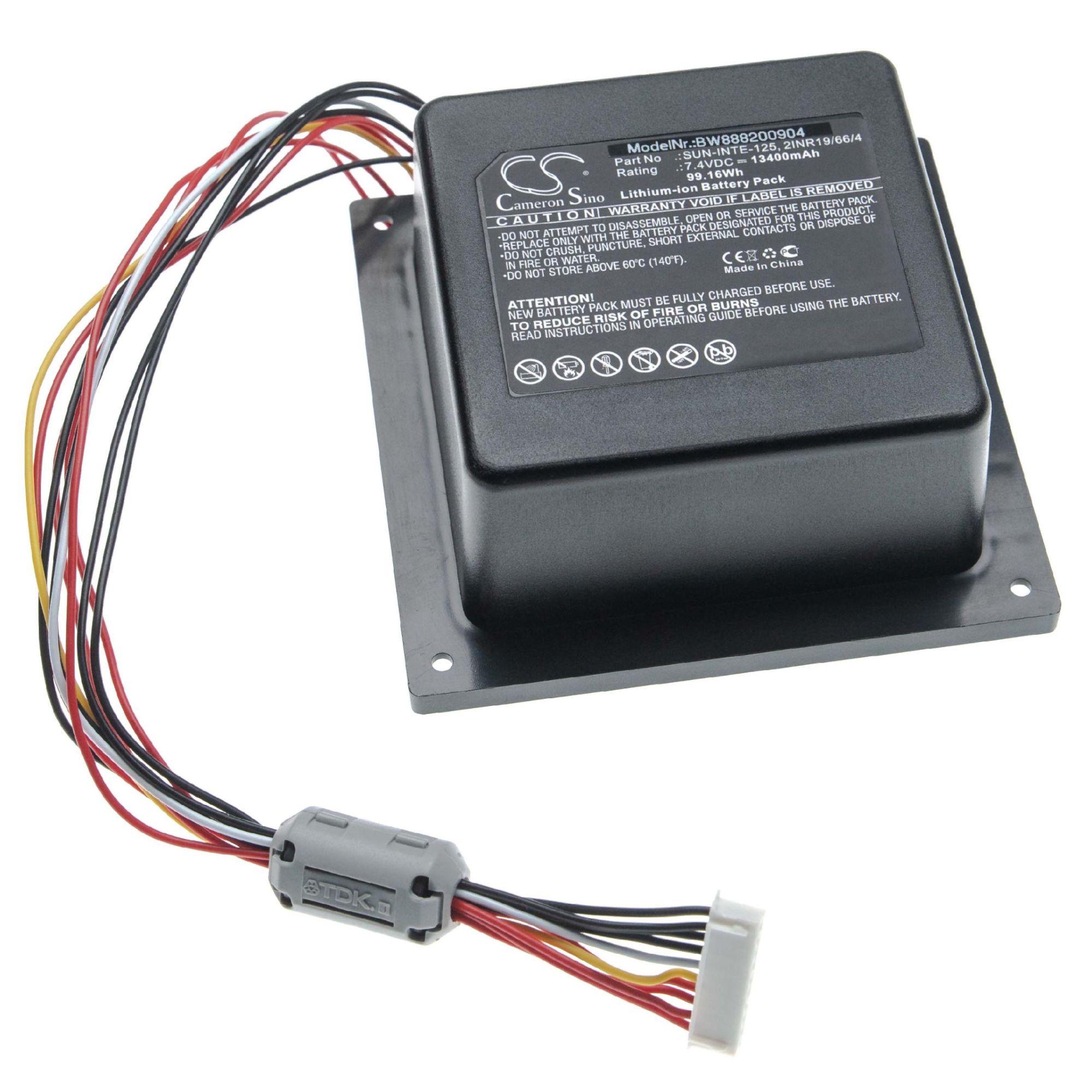 vhbw batterie compatible avec JBL PartyBox 300 300CN haut parleurs enceintes 13400mAh 7.4V Li Ion