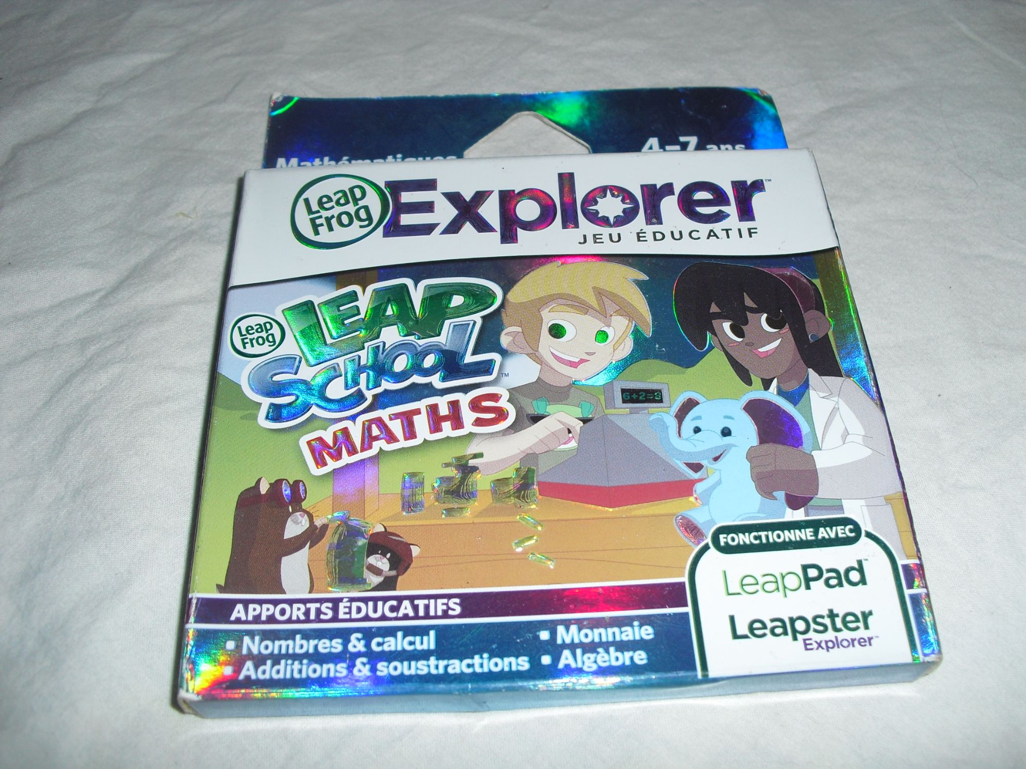 Leappad Leapster Explorer Jeu Leapschool Maths