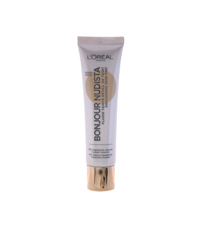 'oréal Fluide Teinté Reveil De Teint Bonjour Nudista Médium