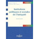 Institutions Politiques Et Sociales De L Antiquite Rakuten