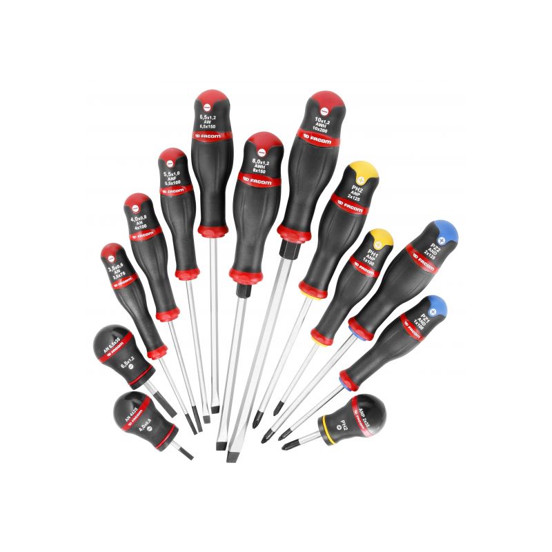 Facom Jeu 13 Tournevis Protwist - vue 2