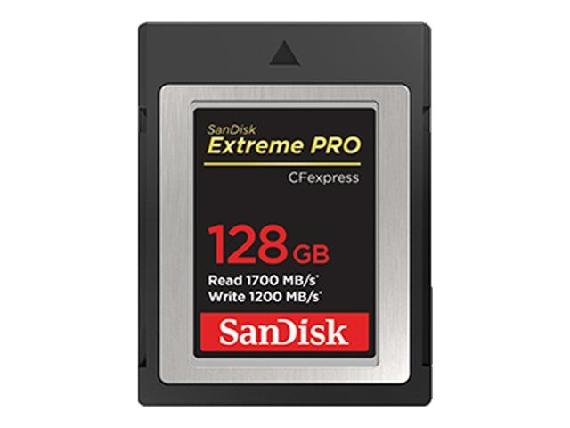 SanDisk Extreme Pro - Carte mémoire flash - 128 Go - CFexpress