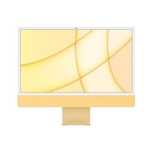 Apple iMac 24&Quot; 2021 M1 3,2 Ghz 8 Go 256 Go Gpu 8 C¿Urs Jaune - Reconditionné - Excellent État