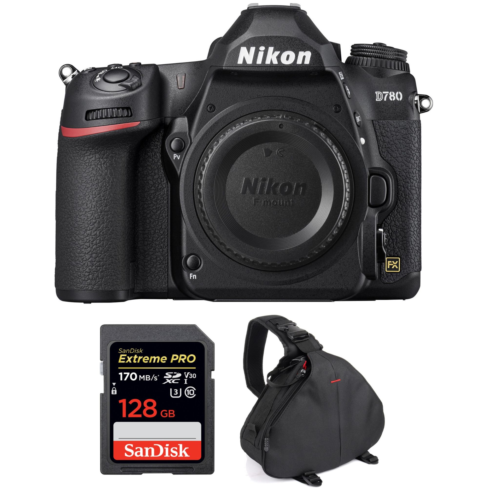 Nikon D780 Nu + SanDisk Extreme PRO UHS I SDXC 170 MB/ + Sac Garantie - vue 2