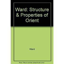 Structure and properties of oriented polymers - Ward, I. M