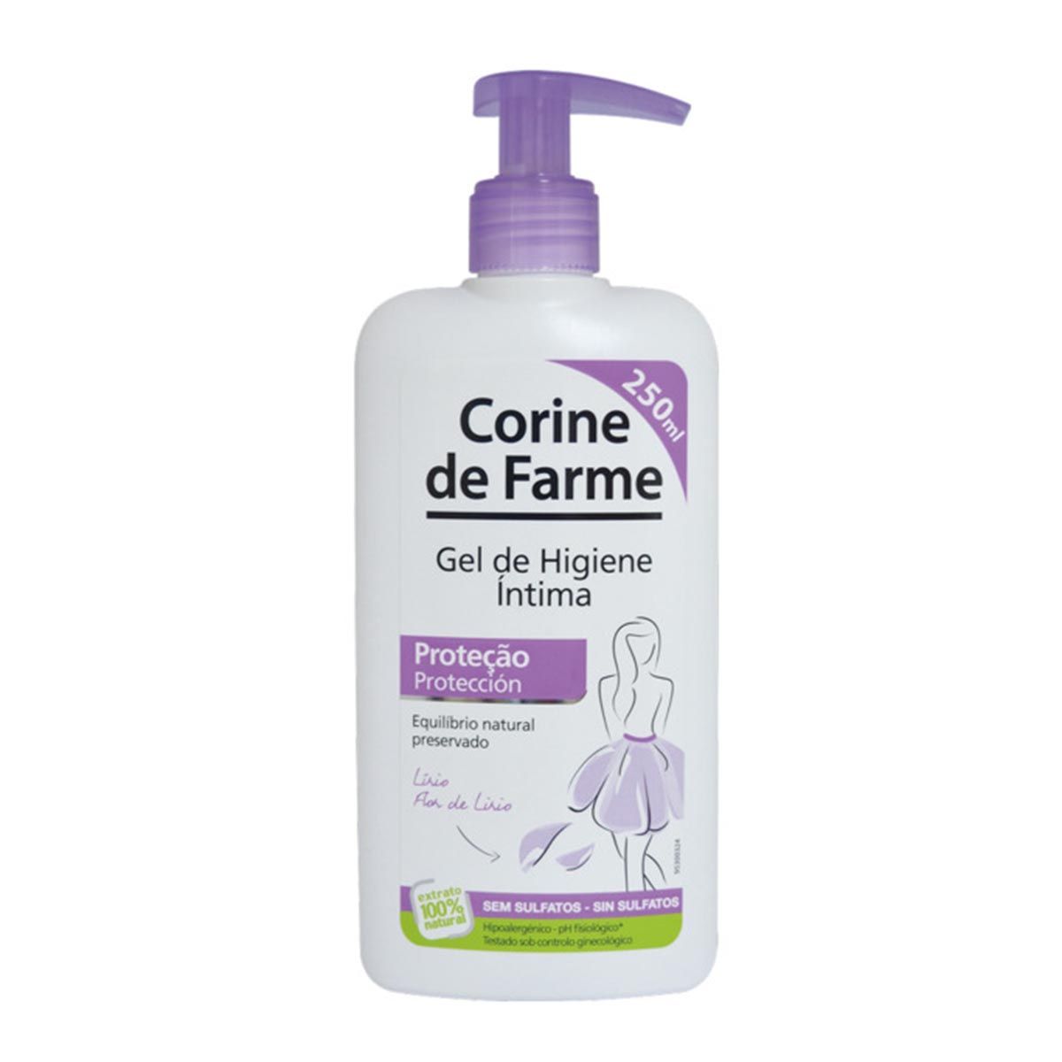 Corine De Farme Gel Intime Protect Toilette Intime Peaux Sensibles Nettoie En Douceur 250ml