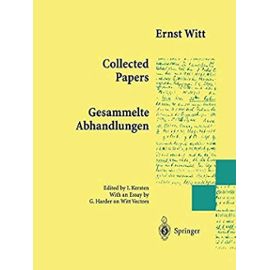 Collected Papers - Gesammelte Abhandlungen (German and English Edition) - Witt, Ernst
