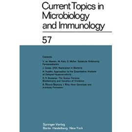 Current Topics in Microbiology and Immunology: Ergebnisse der Mikrobiologie und Immunitätsforschung - Arber, W.