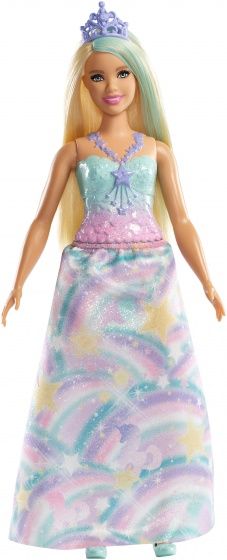 Barbie Princesse Dreamtopia Brune Poupee Mannequin Mattel - vue 9