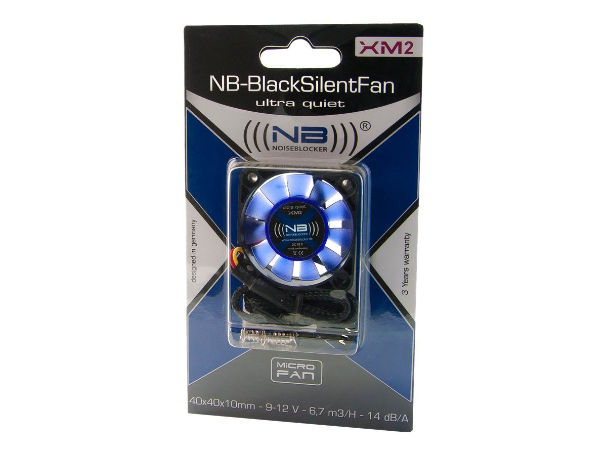 Noiseblocker BlackSilentFan XM2 Boitier PC Ventilateur 4 cm Neuf - vue 2