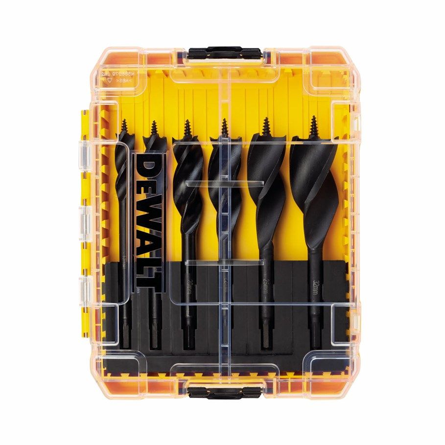 Coffret de 6 mèches à bois DEWALT - 3 pointes eXtreme - Ø 13 à 32 mm - DT90238-QZ