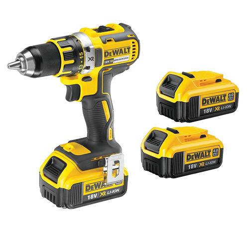 Dewalt 18v Perceuse Visseuse Sans Fil Mit 3 X Batterie 4ah Dcd790m3 Qw Rakuten