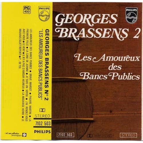 Georges Brassens 2 Les Amoureux Des Bancs Publics Rakuten