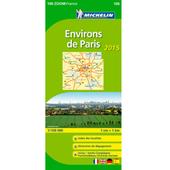Carte nationale routière et touristique Environs de Paris
