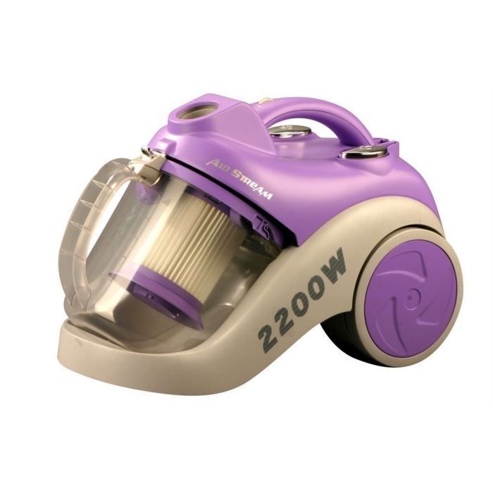 H.Koenig Air Stream TC801 Aspirateur traîneau sans sac 2200 Watt