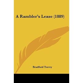 A Rambler's Lease (1889) - Bradford Torrey