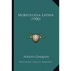 Morfologia Latina (1900) - Unknown