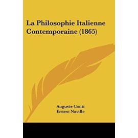 La Philosophie Italienne Contemporaine (1865) - Auguste Conti