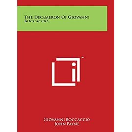 The Decameron of Giovanni Boccaccio - Professor Giovanni Boccaccio