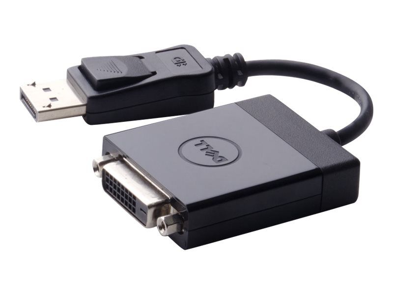 Dell Kit - Adaptateur vidéo - DisplayPort pour DVI (Single Link) - pour Latitude E7240; OptiPlex 30XX, 50XX, 5480, 70XX, 74XX, 77XX; Precision 34XX, 3640; XPS 15