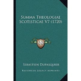 Summa Theologiae Scotisticae V7 (1720) - Unknown
