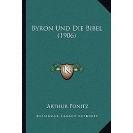 Byron Und Die Bibel (1906) - Unknown