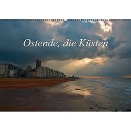 Ostende, die Küsten (Wandkalender immerwährend DIN A2 quer): Spaziergänge entlang der Küsten Ostendes (Monatskalender, 14 Seiten) - Alain Gaymard